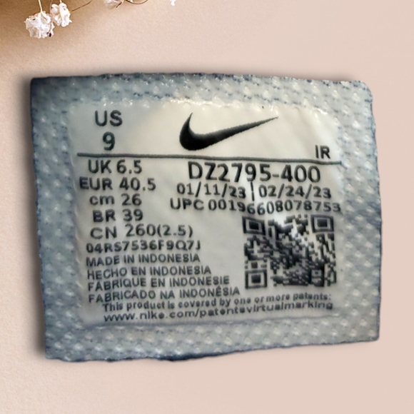 Nike Cortez Womens Midnight Navy US Size 9 - Picture 9 of 9